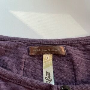 Purple Long Sleeve Matilda Jane Dress